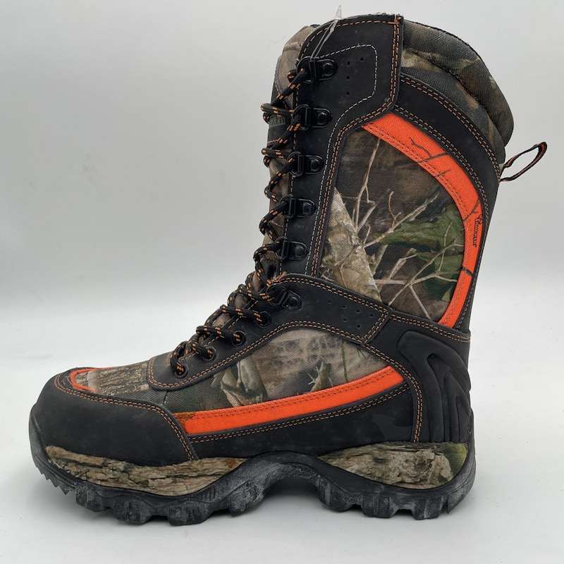 Waterproof Full-grain High-top Camo Hunting Boots