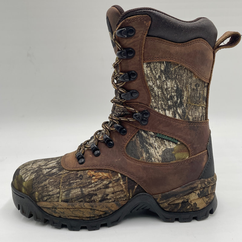 Full-grain Water-repellent Camo Hunting Boots