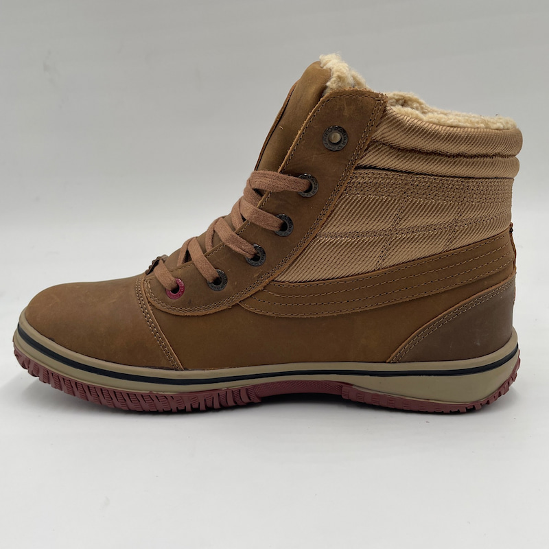Top-grain Leather Mid Winter Boots