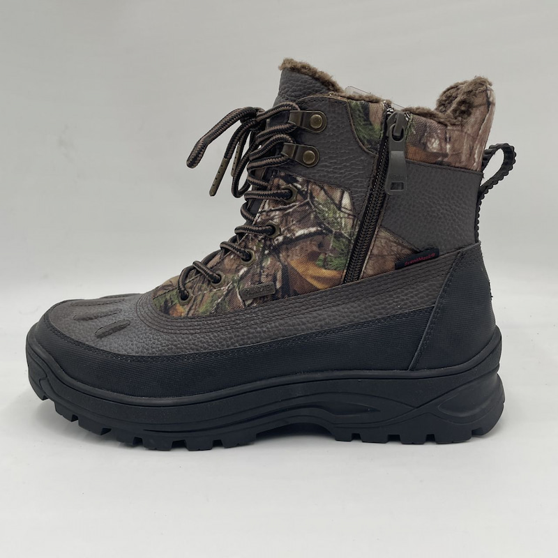 Top-grain Camo Snow Boots Water-repellent