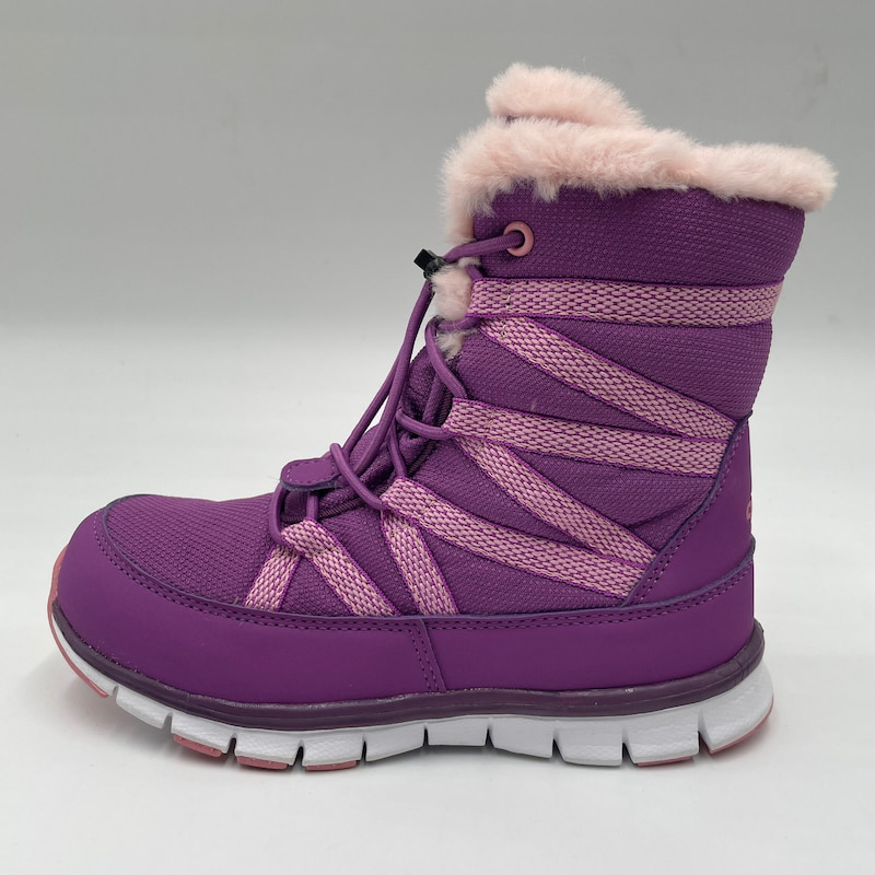 Waterproof Insulated Pink Fur Lined Boots