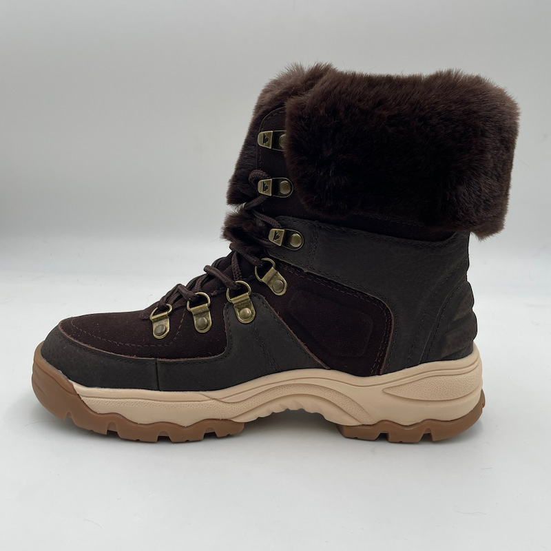 MD Rubber Sole Suede Winter Boots