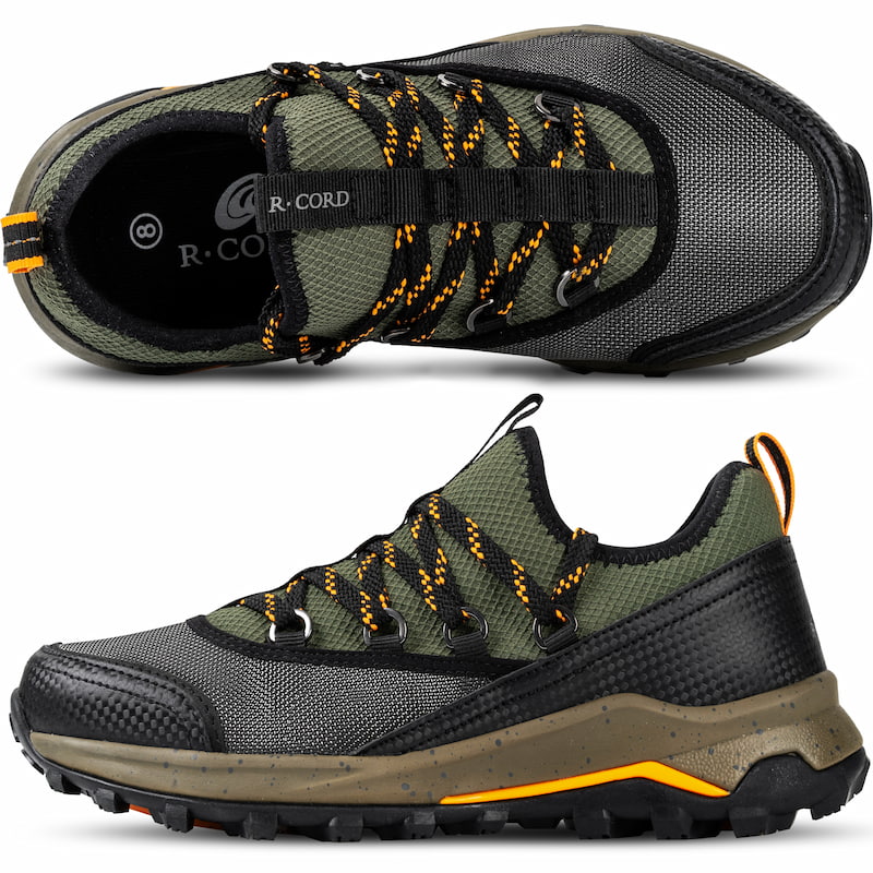 Water-resistant Low Top Lace-up Hiking Shoes