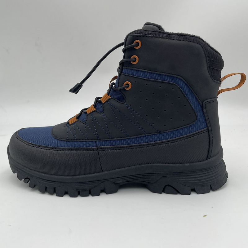 Waterproof PU Winter Boots Elastic Laces