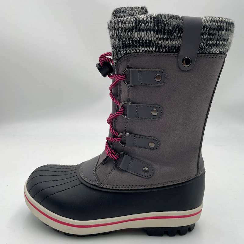 Waterproof Microfiber Snow Duck Boots Women