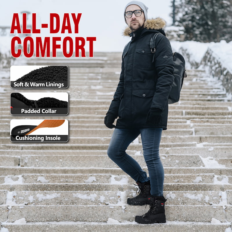 Anti-fatigue Comfortable Cushioned Winter Boots