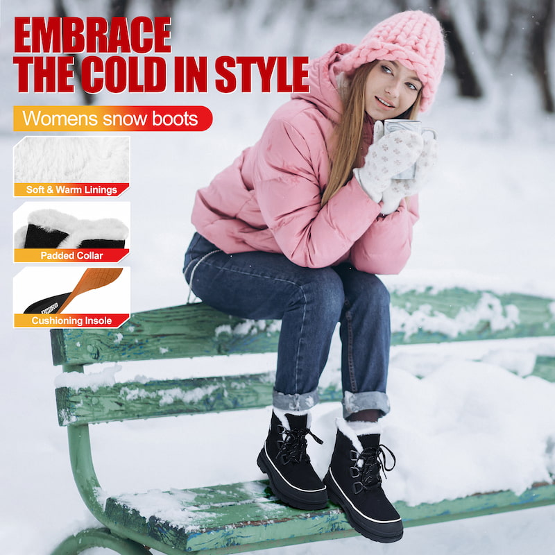 @RCORD Waterproof Snow Boots Women Producer