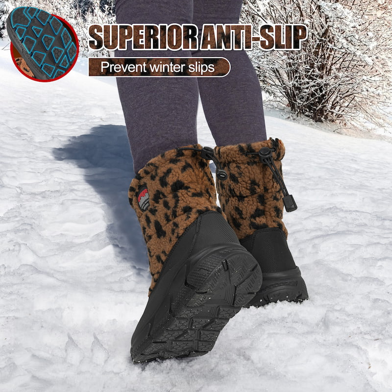 Non-skid Durable Snow Boots Excellent Traction