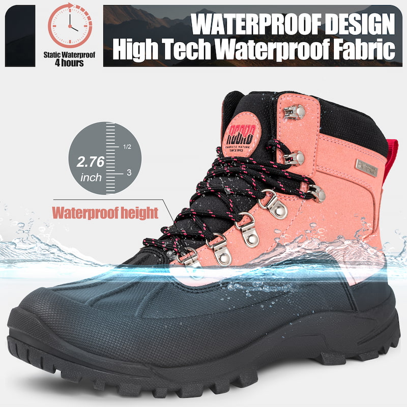 Waterproof PU Hiking Shoes For Women