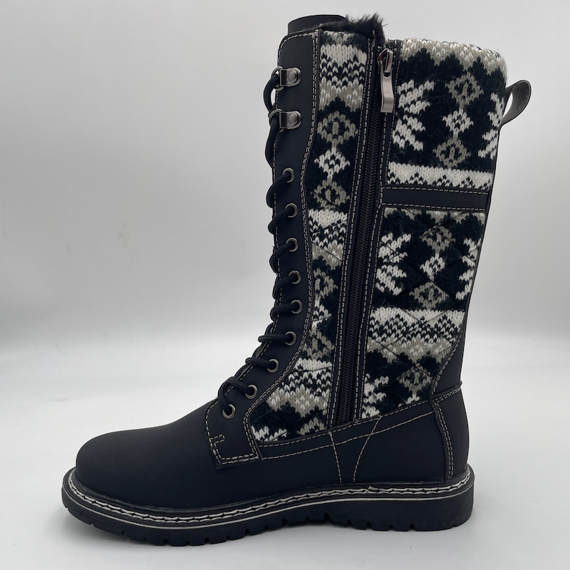 Waterproof High-top Snow Boots Synthetic Leather